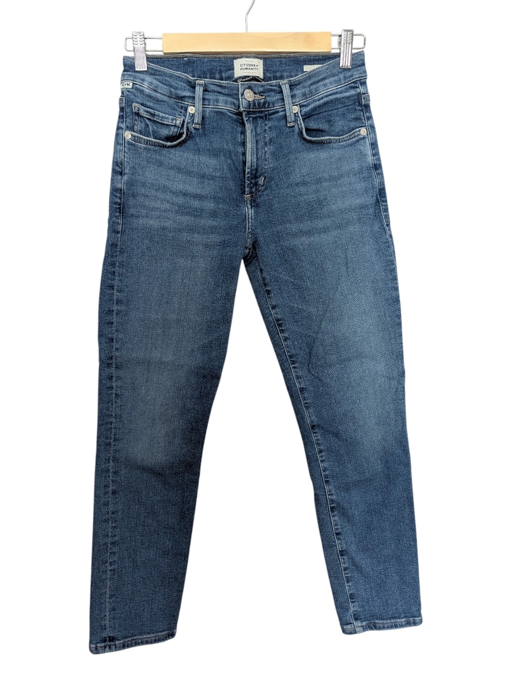 Citizens of Humanity Ella  Premium Vintage Mid-Rise Cropped Jeans Size 25